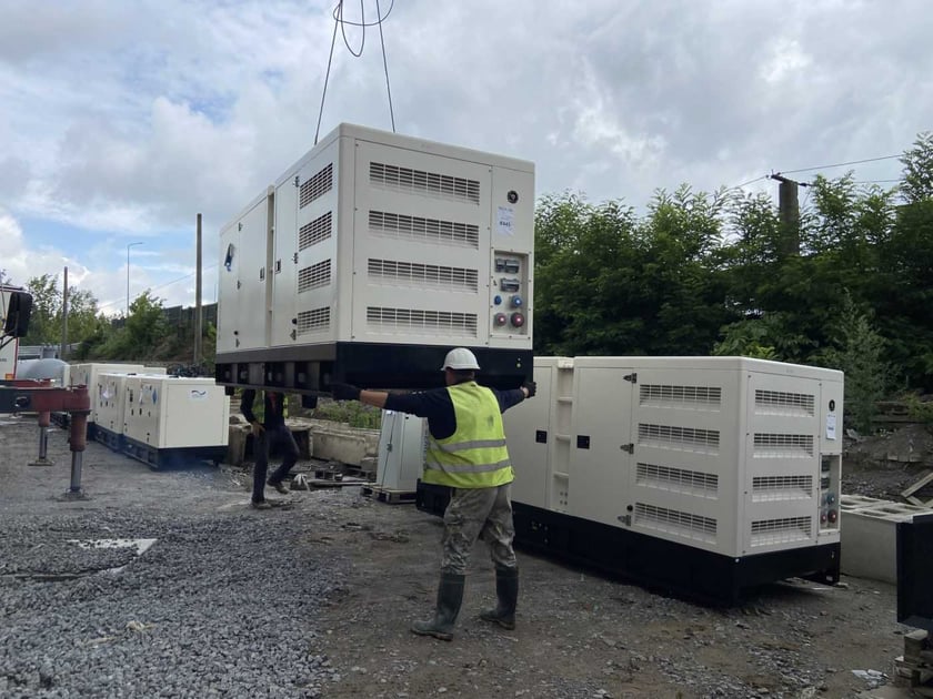 Німеччина передала Вінниці чотири генератори
