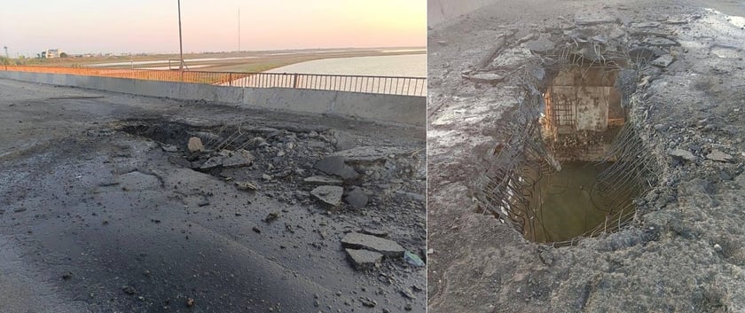 Чонгарський міст на межі з Кримом пошкоджено. Що відомо?  