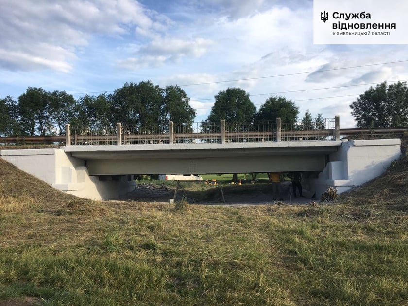 На Хмельниччині відремонтували 16-метровий міст (ФОТО)