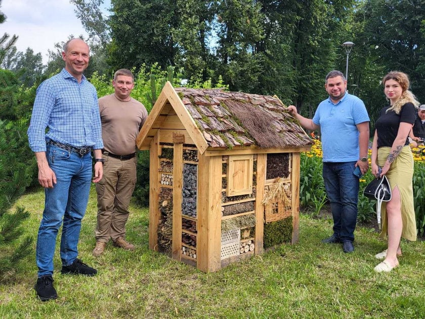 У київському парку встановили будиночок для комах