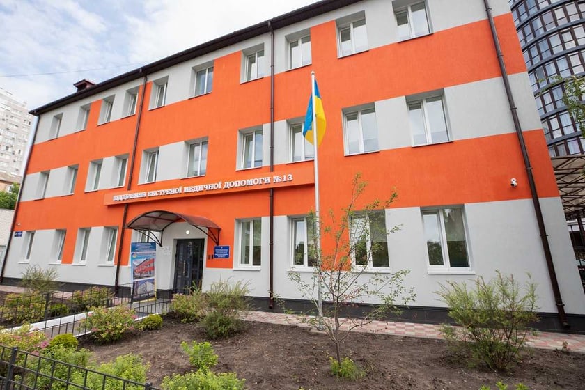 У Києві відремонтували відділення екстреної меддопомоги