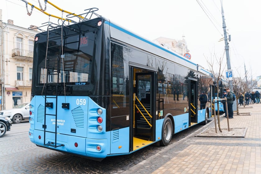 У Вінниці планують зібрати ще 10 тролейбусів власного виробництва