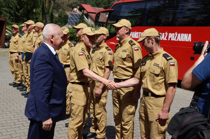 Українські вогнеборці розпочали навчання у Польщі