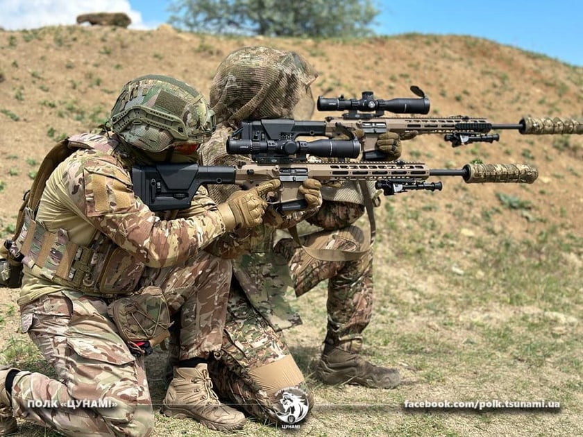 Бійці полку «Цунамі» знищили ворожу групу штурмовиків на Донеччині (ВІДЕО)