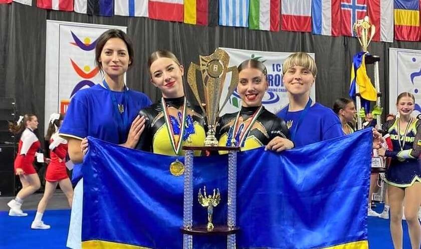 Українки стали чемпіонками Європи з чирлідингу