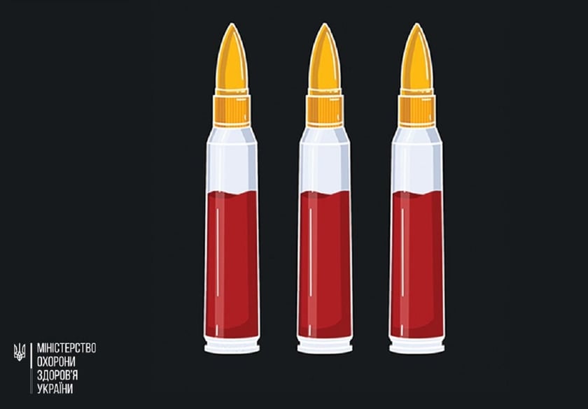 МОЗ створило систему забезпечення фронту донорською кровʼю
