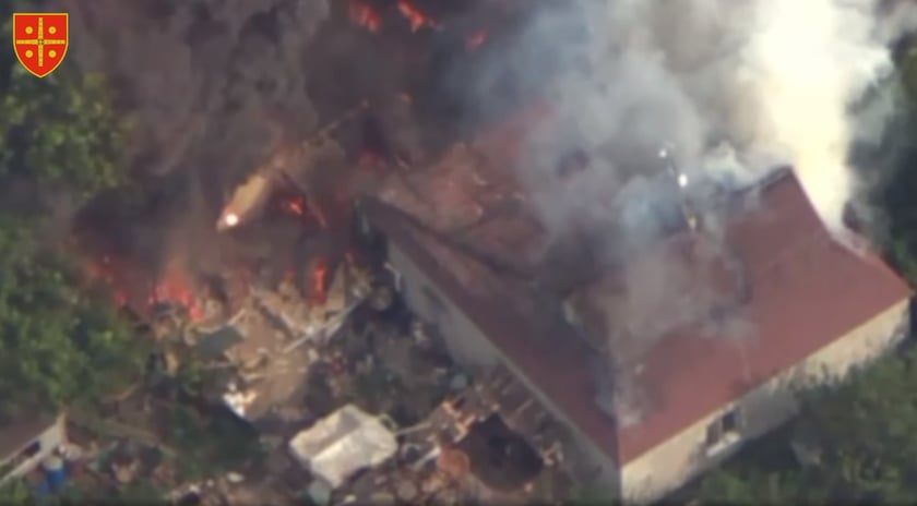 47 артбригада феєрично знищила ворожий склад боєприпасів (ВІДЕО)