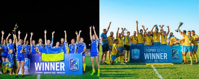 Чоловіча і жіноча збірні України з регбі виграли чемпіонат Європи у Trophy Series