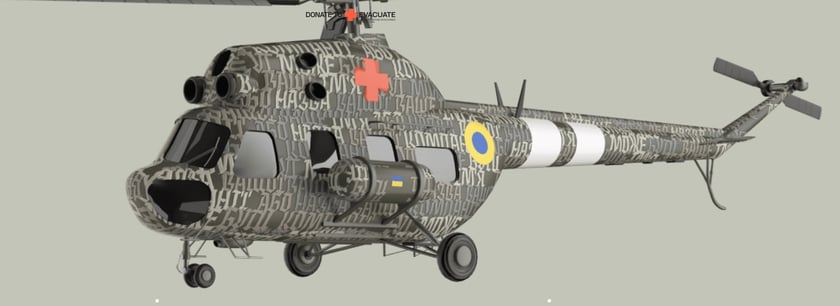 Студенти запустили збір $1 млн на два гелікоптери медевакуації для розвідників