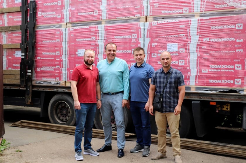 «Чернігівська політехніка» отримала утеплювач від данської компанії