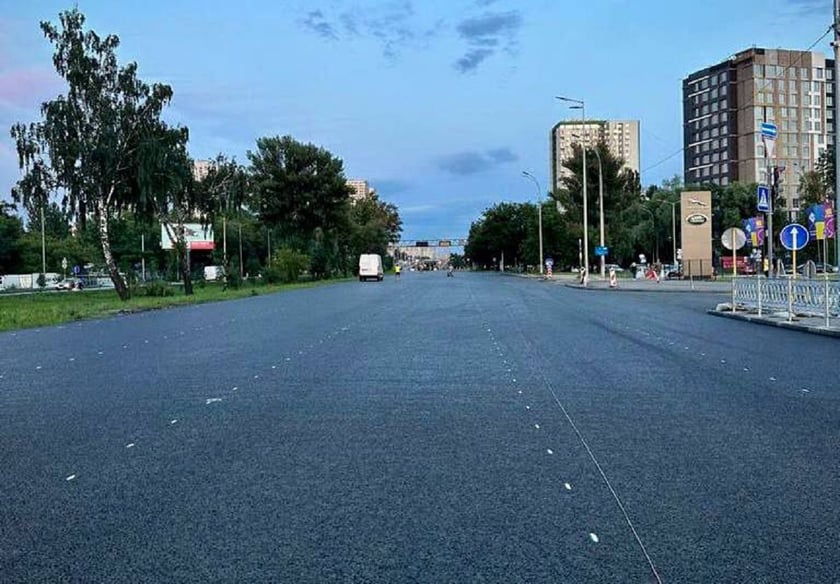 На Кільцевій дорозі в Києві повністю відкрили рух транспорту після ремонту