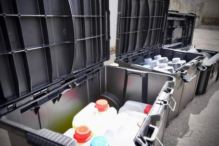 Херсонські рятувальники отримали обладнання для знезараження