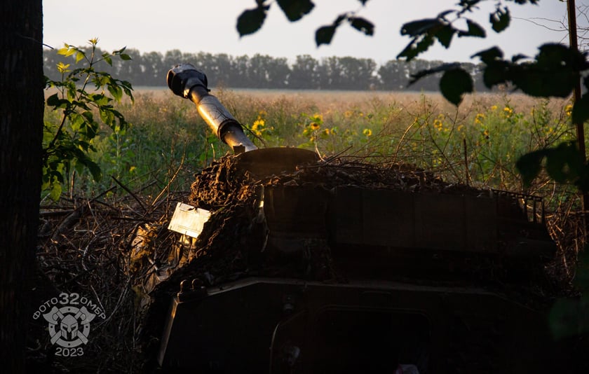 Бійці 32 ОМБр знищили ворожий танк (ВІДЕО)