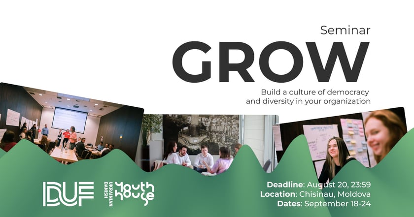 Представників молодіжних ініціатив запрошують на українсько-данський семінар. Як взяти участь