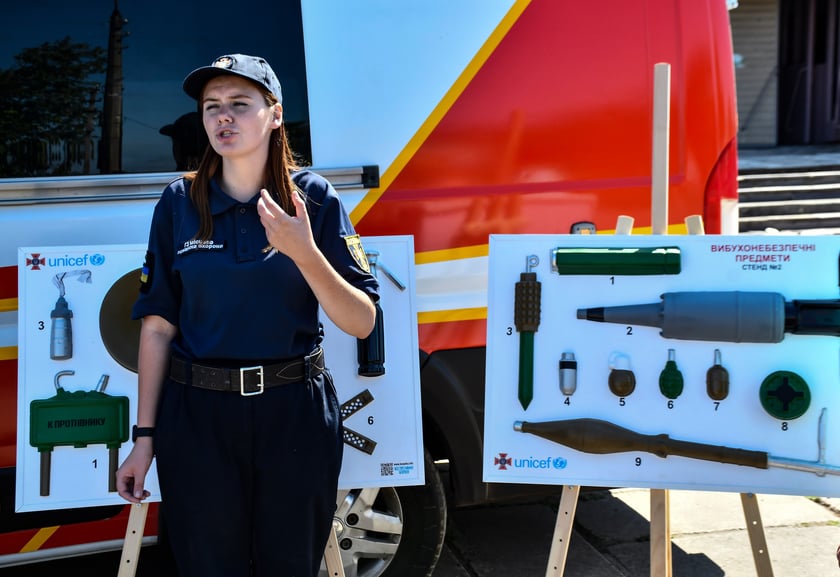 На Миколаївщині запрацював мобільний клас мінної безпеки (ФОТО)