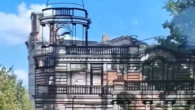 На Житомирщині встановили стенд 3D-візуалізації садиби Терещенків