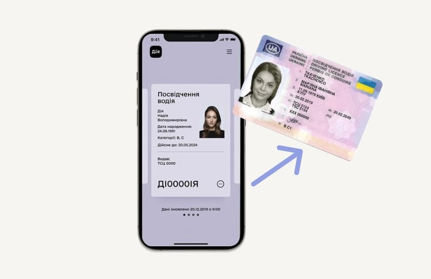 Українці можуть обміняти електронне посвідчення водія за кордоном