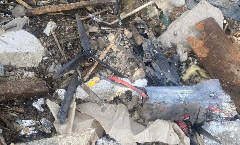 Прикордонники знищили ворожий дрон на Донеччині (ФОТО)