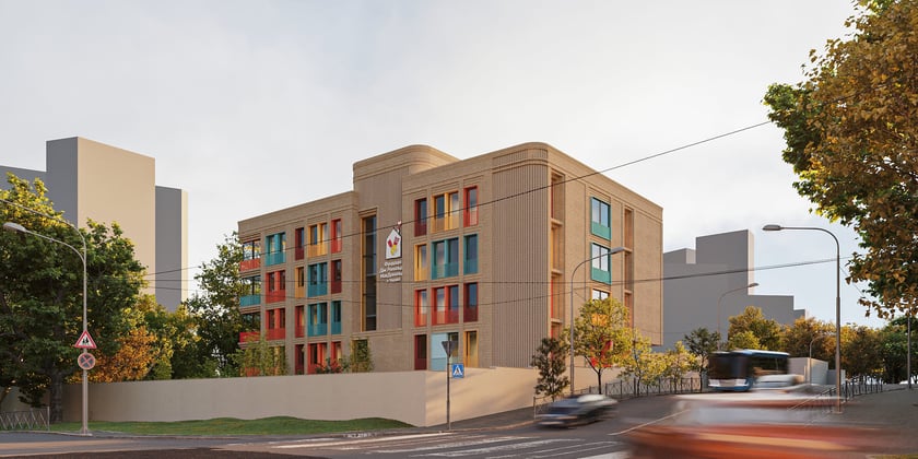 З’явилась візуалізація Дому Рональда МакДональда, який збудують у Києві (ФОТО)