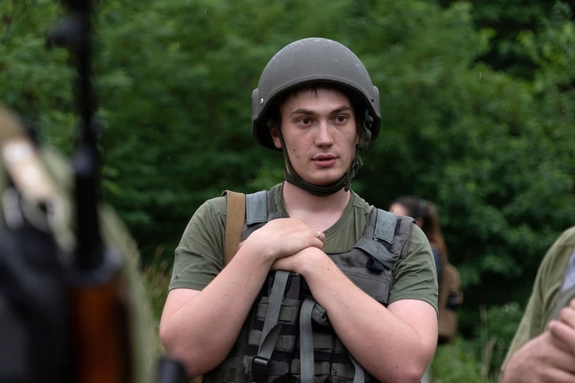 Українські бойові медики у Канаді навчаються з додаванням спецефектів (ВІДЕО)