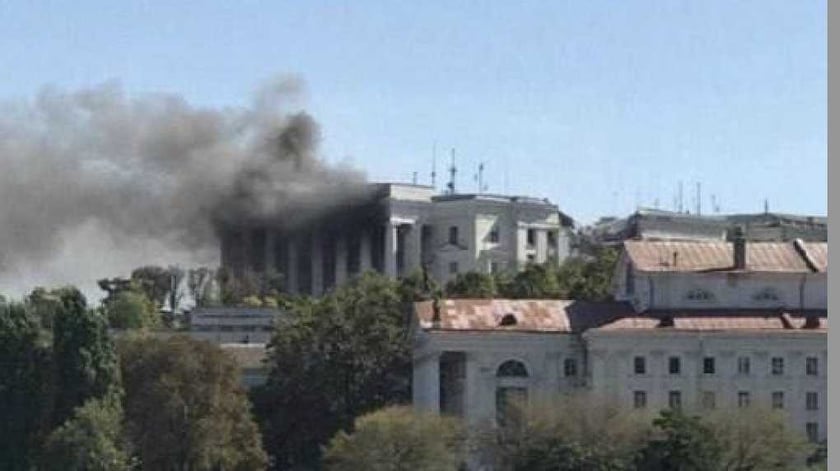 У ЗСУ підтвердили удар по штабу Чорноморського флоту в Севастополі 