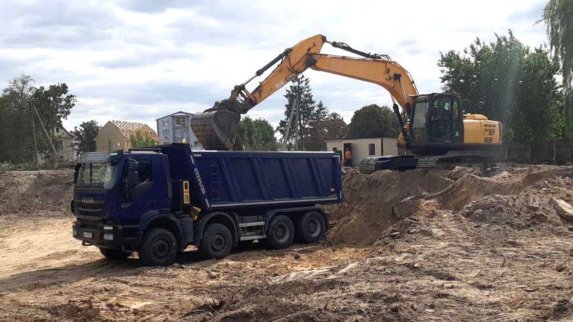 На Київщині відбудовують дитячий садок, зруйнований окупантами