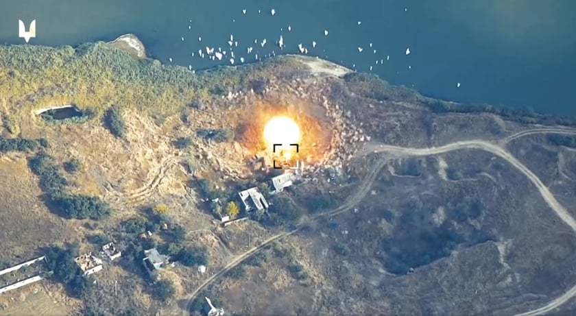 ССО вполювали склад окупантів на Бахмутському напрямку