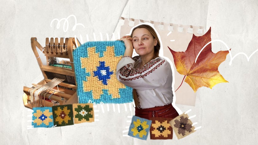 «Викуплені верстати, богуславські килими і авто для сина-військового». Як майстриня тче і підтримує армію
