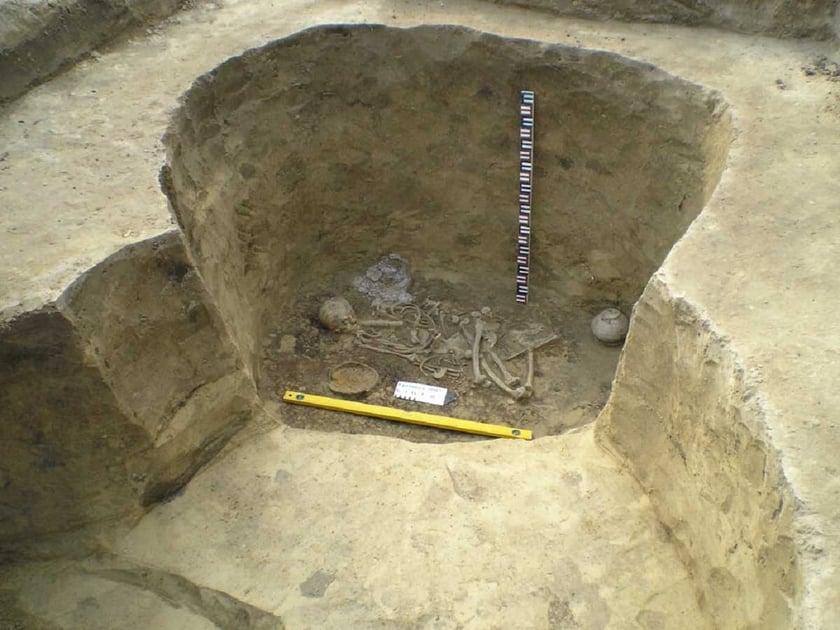 Науковці відтворили 3D модель комплексу поховання жінки, яка жила на Полтавщині 4 тис. років тому