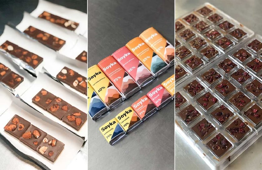 Українка створює шоколад на гречаному чаї з амарантом