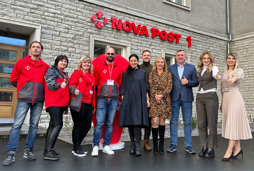 Нова пошта розпочала роботу в Естонії
