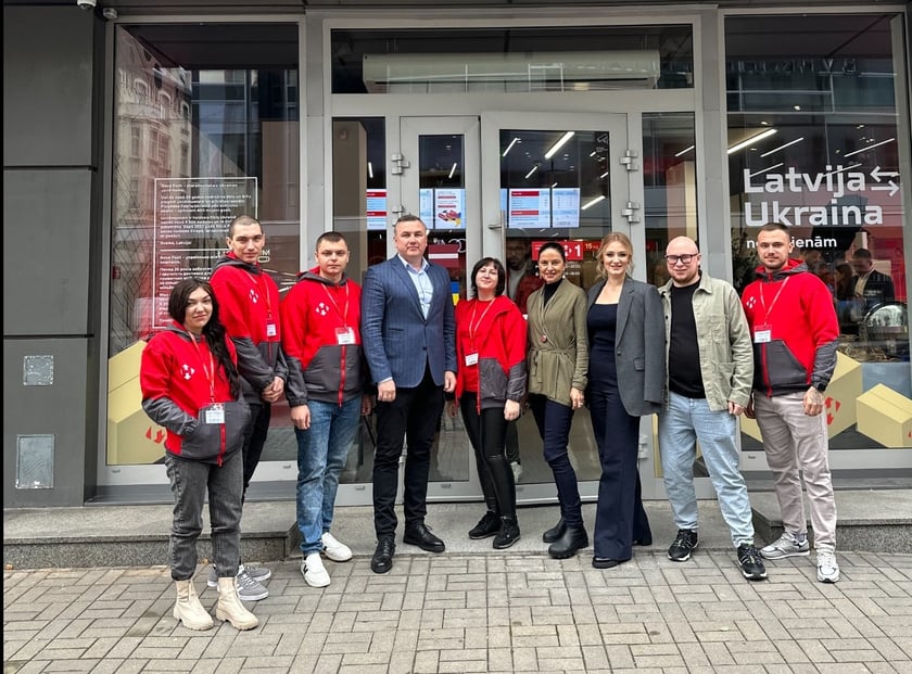 Нова пошта відкрила перше відділення в Латвії