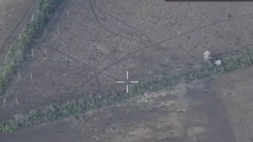 Артилерія Держприкордонслужби знищила взводний опорний пункт росіян