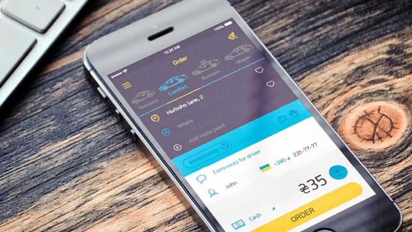 Сервіс таксі Uklon тестує власну доставку їжі