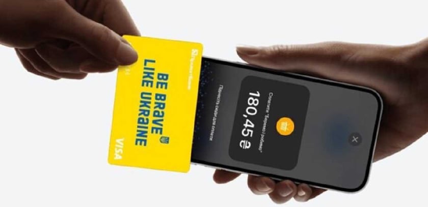 ПриватБанк запустив безконтактні платежі Tap to Pay на iPhone для бізнесу