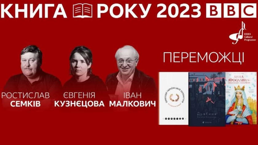 Стали відомі переможці Книги року BBC-2023