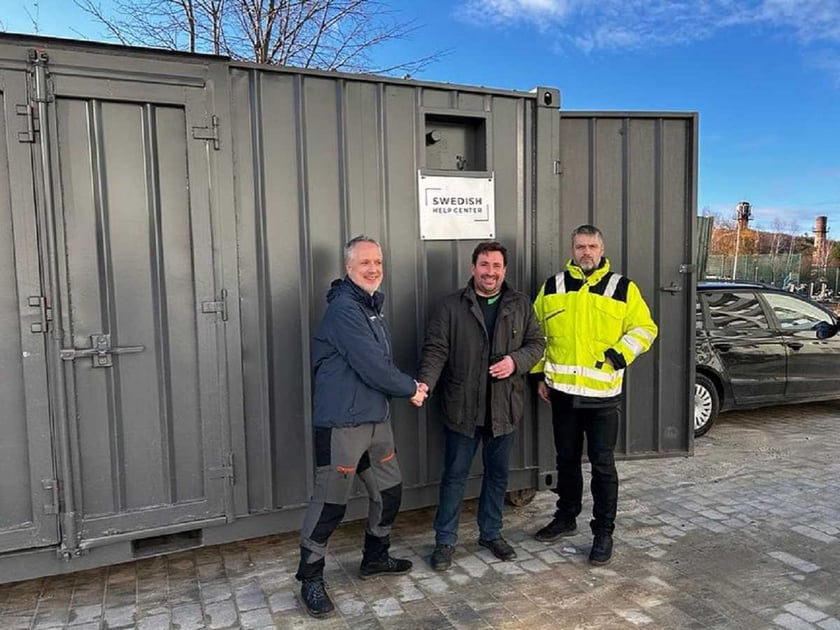 Львівський центр Superhumans отримав зі Швеції потужну електростанцію