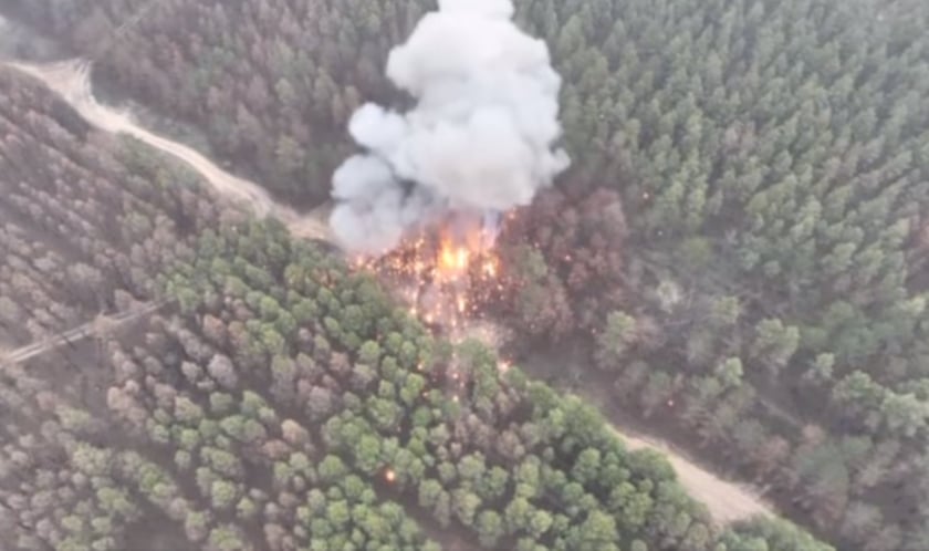 Бійці ССО скоригували HIMARS на російський «Град» і склад снарядів (ВІДЕО)