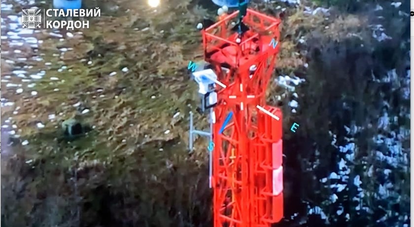 Прикордонники відпрацювали безпілотником по комплексу «Муром-М» (ВІДЕО)