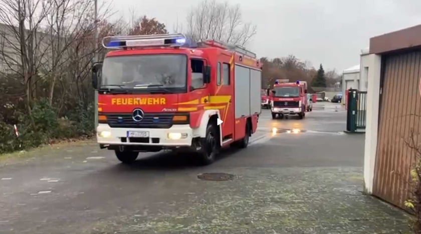 Німеччина передала Україні  два пожежні авто (ВІДЕО)