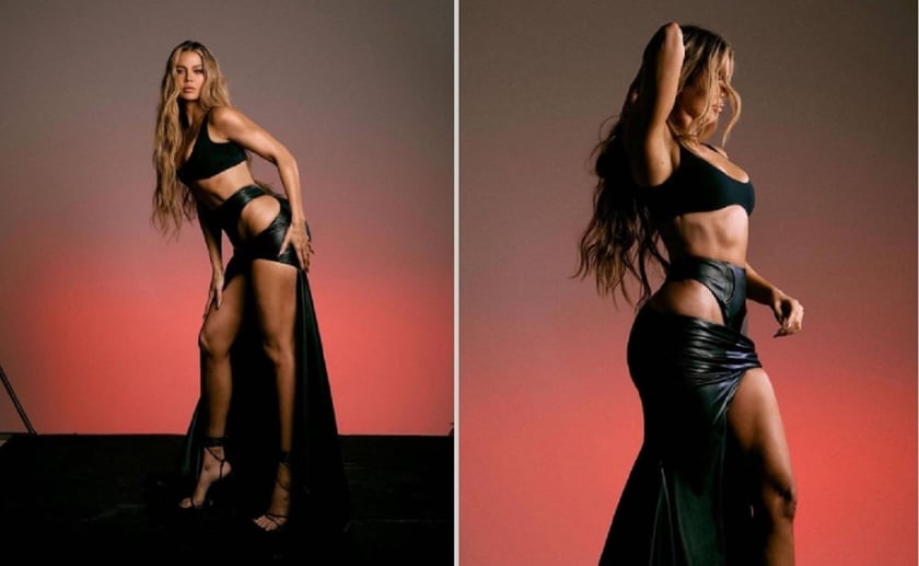 Хлої Кардашʼян знялася для журналу Tmrw в спідниці українського бренду FROLOV