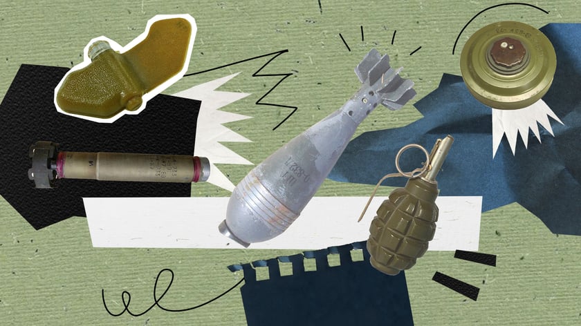 Які бувають міни й боєприпаси та як їх розрізнити. Інструкція від ДСНС