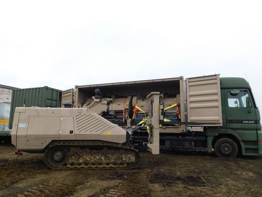 Сапери отримали швейцарсько-німецькі комплекси розмінування GCS-200