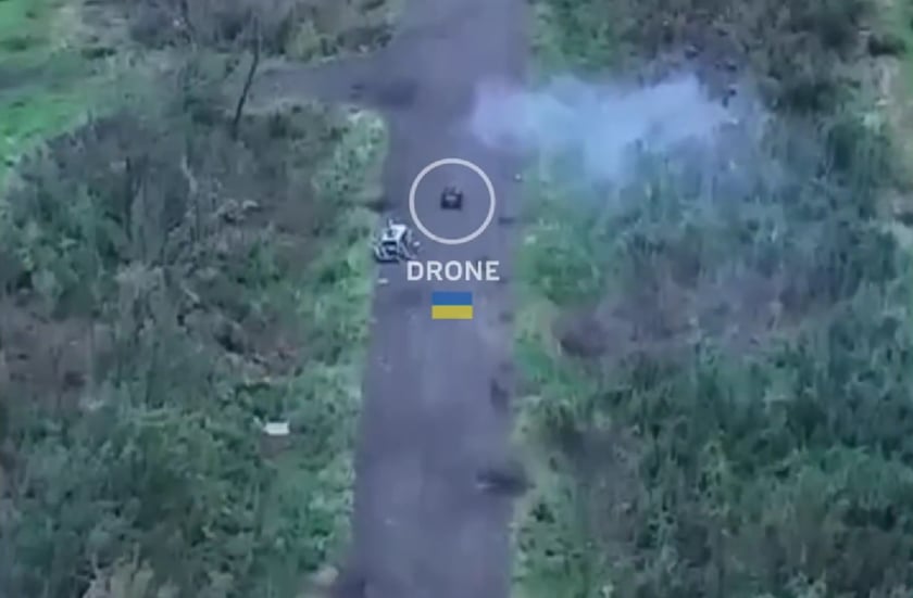 «В історії військової справи такого не було»: бійці 5 ОШБр наземним дроном з туреллю розбили позицію росіян (ВІДЕО)