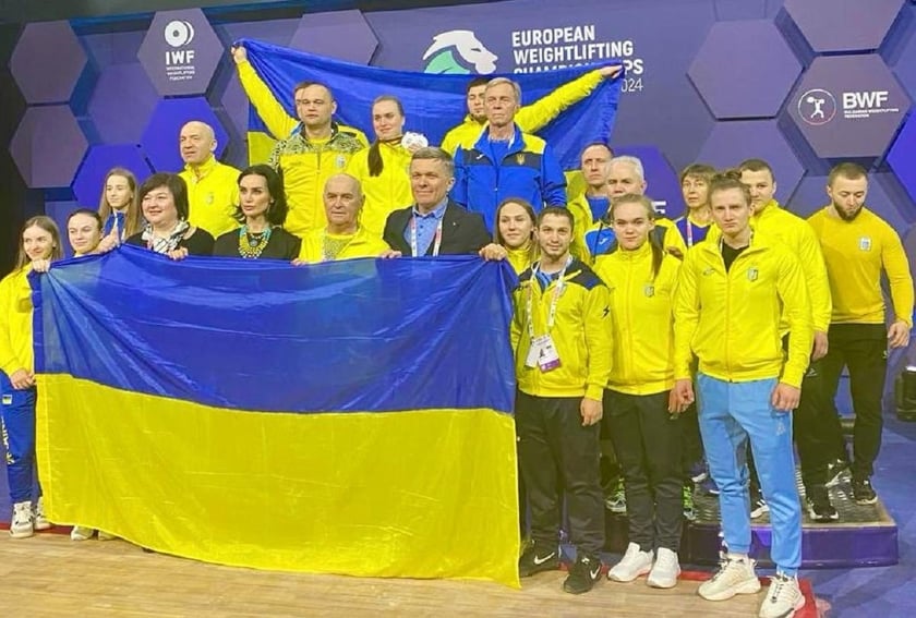 Жіноча збірна України з важкої атлетики виграла медальний залік Чемпіонату Європи