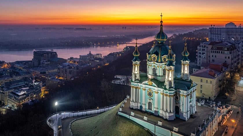 Фотографія Андріївської церкви ввійшла в топ-5 конкурсу “Вікі любить пам’ятки 2023”