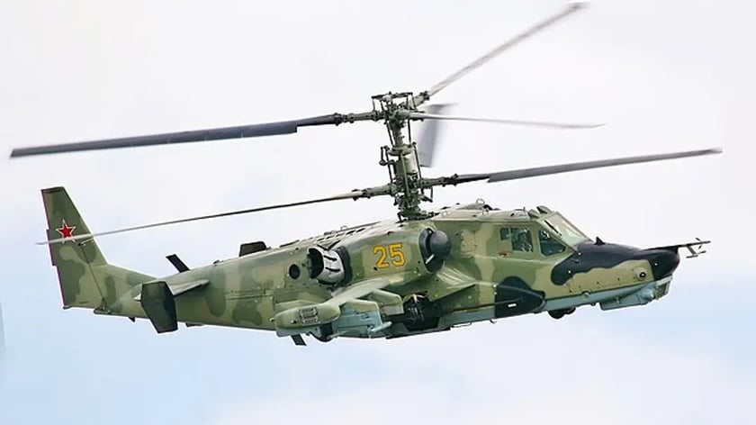 Українські військові збили російський вертоліт Ка-52 «Алігатор»