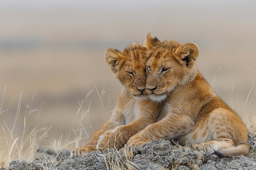 Для левенят із зооцентру на Київщині пропонують обрати імена: оголосили аукціон