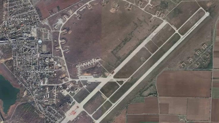 Ракетні війська ЗСУ завдали удару по аеродрому «Саки» в окупованому Криму