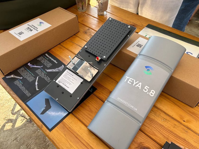 Українська компанія представила вітчизняну антену для БпЛА: яка її функція